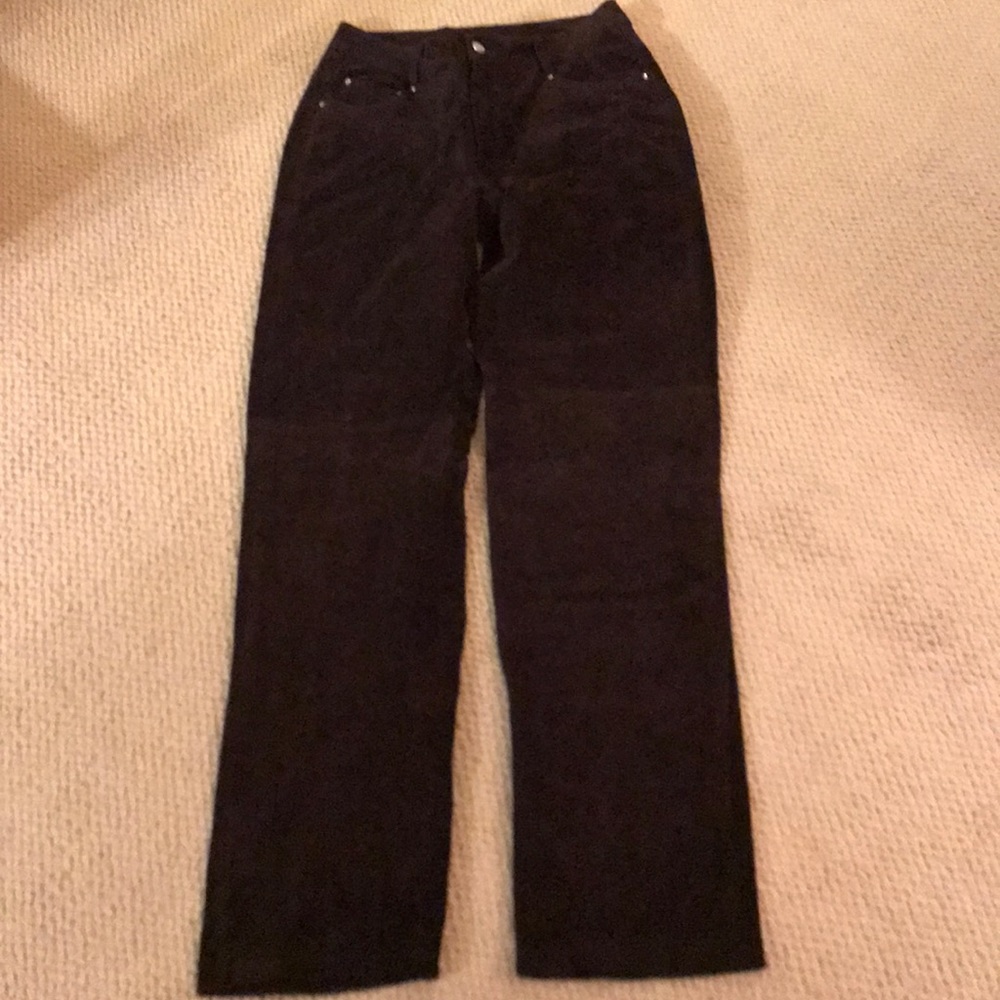 NWT Dark Brown Gorgeous Suede Pants